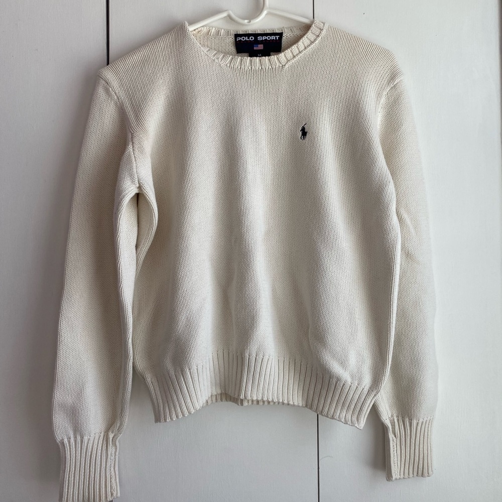 Ralph Lauren Polo White Swesther